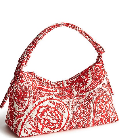 Vera Bradley Roxbury Crescent Paisley Key Shoulder Bag