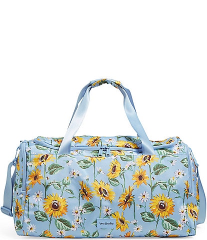 Vera Bradley Sunflower ReActive Travel Duffel Bag