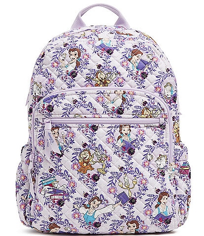 Vera Bradley X Disney Belle Floral Campus Backpack