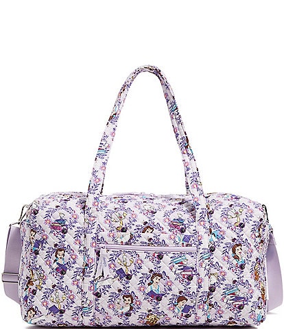 Vera Bradley X Disney Belle Floral Large Travel Duffle Bag