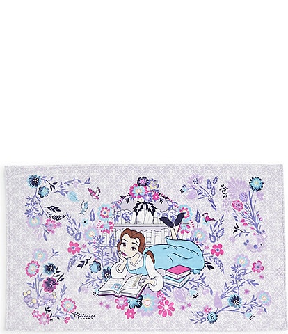 Vera Bradley x Disney Belle Floral Plush Throw Blanket