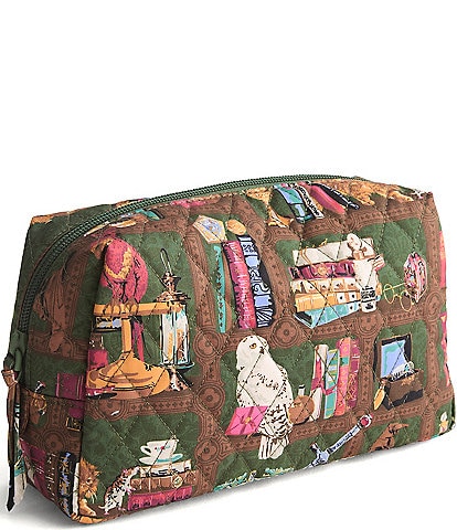 Vera Bradley x Harry Potter Hogwarts Library Medium Cosmetic Case