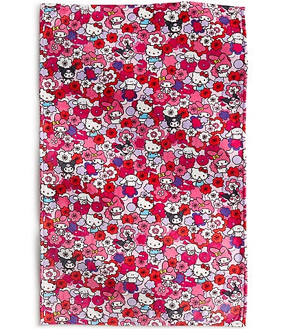 Vera Bradley x Hello Kitty Floral Fleece Plush Throw Blanket