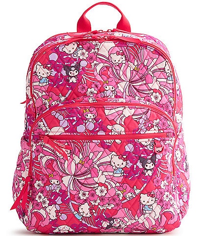 Vera Bradley x Hello Kitty Hello Hydrangeas Large Bancroft Backpack