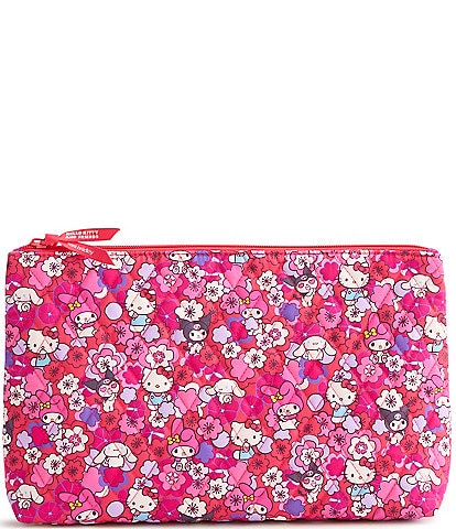 Vera Bradley x Hello Kitty Hello Hydrangeas Large Pouch