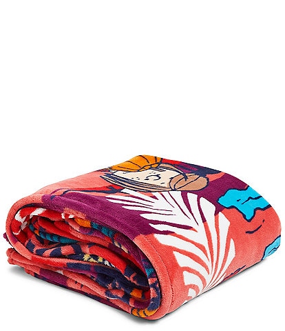 Vera Bradley X Peanuts Plush Throw Blanket