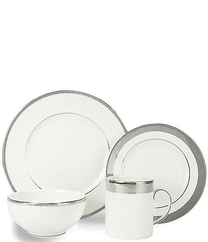 Vera Wang by Wedgwood Grosgrain 4-Piece Setting