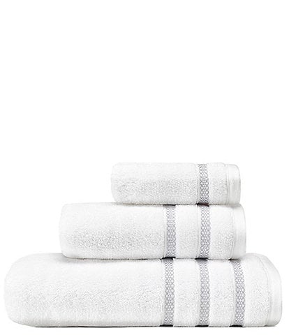 Vera Wang Textured Trellis 3-Piece Towel Set