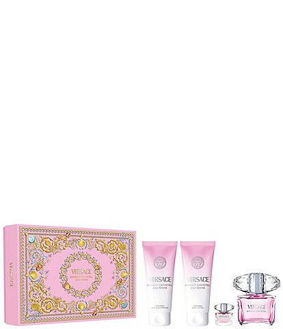 Versace Bright Crystal 4-Piece Gift Set