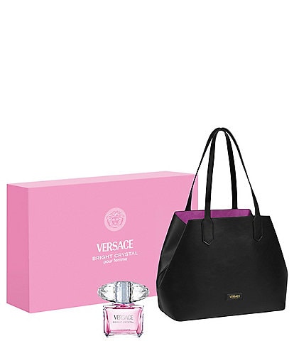 Versace Bright Crystal Eau de Toilette Summer Tote Set