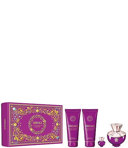Versace Dylan Purple 4-Piece Gift Set