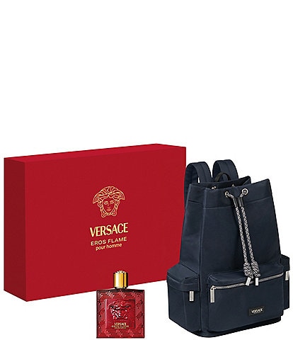 Versace Eros Flame Eau de Parfum Summer Backpack Set