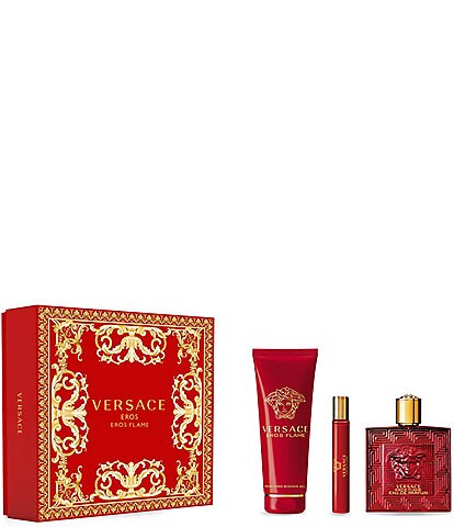 Versace Eros Flame 3.4 oz. Eau de Parfum Gift Set