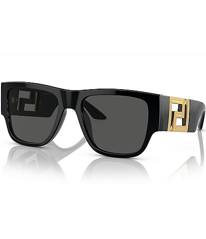 Versace Men's Rectangular 57mm Sunglasses