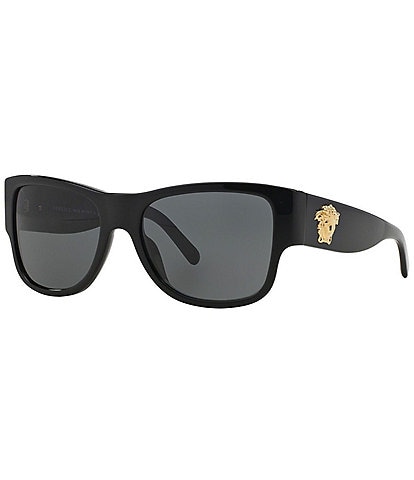 Versace Rock Icon Black Square Frame Sunglasses