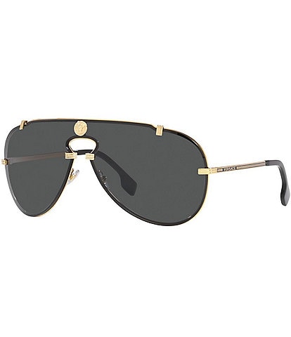 Versace Men's Ve2243 43mm Aviator Sunglasses