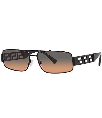 Versace Men's Ve2257 60mm Rectangle Sunglasses