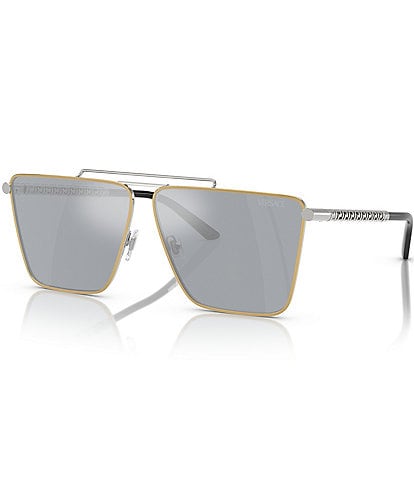 Versace Men's VE2266 64mm Pillow Square Sunglasses
