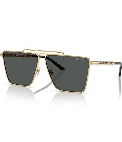 Versace Men's VE2266 64mm Pillow Sunglasses