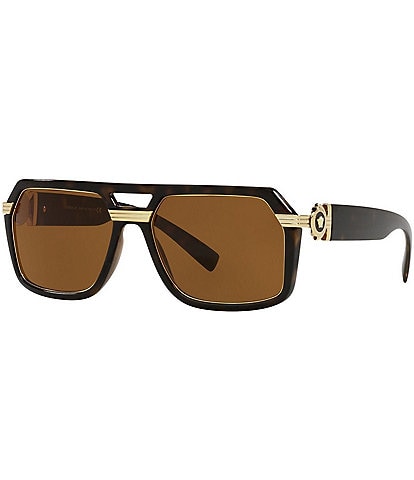 Versace Men's Ve4399 58mm Aviator Sunglasses