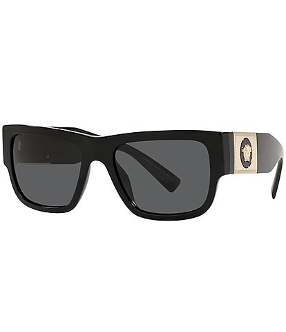 Versace Men's Ve4406 56mm Rectangle Sunglasses
