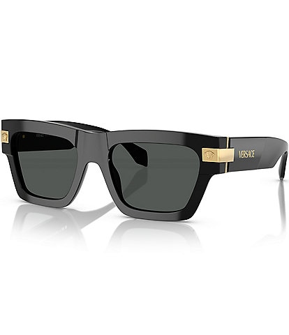 Versace Men's VE4464F 55mm Rectangle Sunglasses