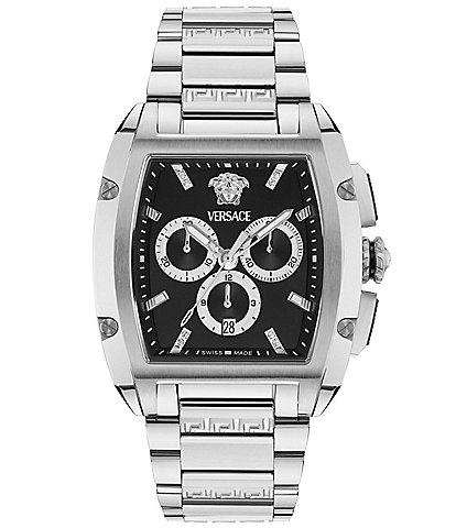 Versace Men's Versace Dominus Analog Stainless Steel Bracelet Watch