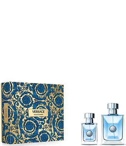 Versace Pour Homme Eau de Toilette Gift Set, 2 Piece