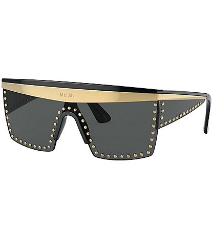 Versace Unisex 44mm Shield Sunglasses