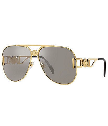Versace Unisex VE2255 63mm Pilot Sunglasses