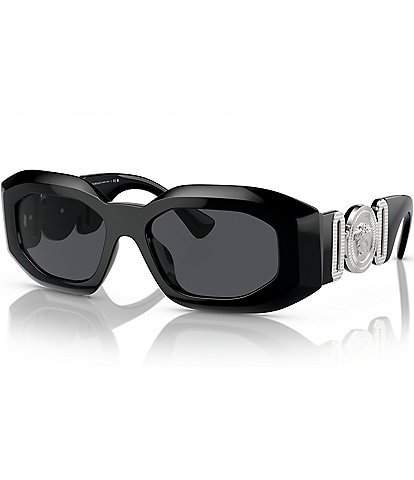 Versace Unisex Ve4425u Maxi Biggie Rectangle Sunglasses