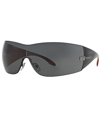 Versace Ve2054 41mm Women's Gunmetal Grey Sunglasses