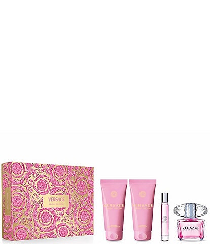 Versace Versace Bright Crystal Eau de Toilette 4-Piece Gift Set