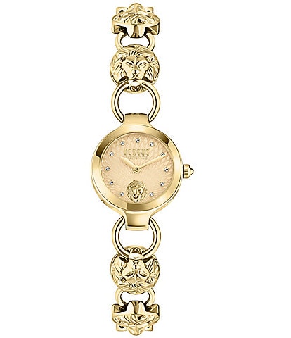 Versace Versus Versace Women's Broadwood Petite Analog Gold Stainless Steel Bracelet Watch