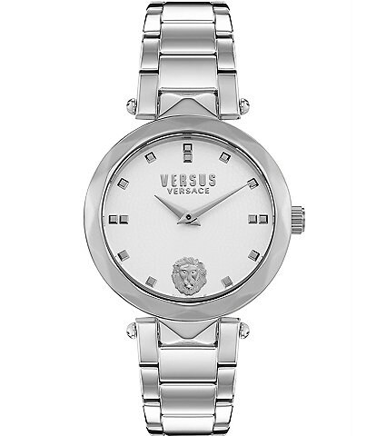 Versace Versus Versace Women's Quartz Analog Covent Garden Stainless Steel Bracelet Watch