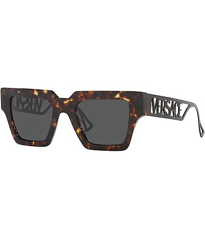 Versace Women's 50mm Tortoise Square Sunglasses