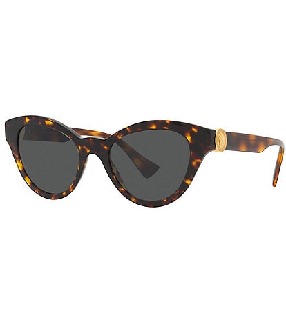 Versace Women's 52mm Havana Butterfly Sunglasses
