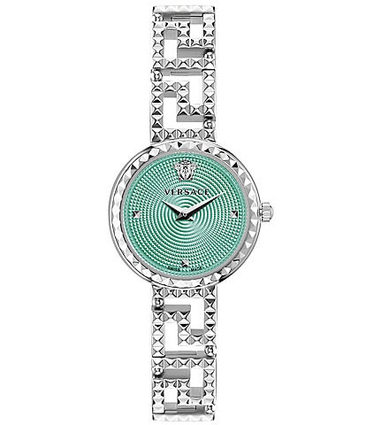 Versace Women's Greca Goddess Analog Stainless Steel Bracelet Watch