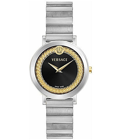 Versace Women's V-Libra Analog Stainless Steel Bracelet Watch