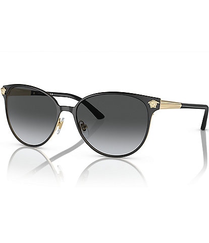 Versace Women's Ve2168 57mm Polarized Round Sunglasses