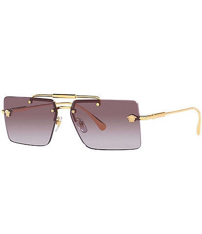 Versace Women's Ve2245 60mm Rectangle Sunglasses