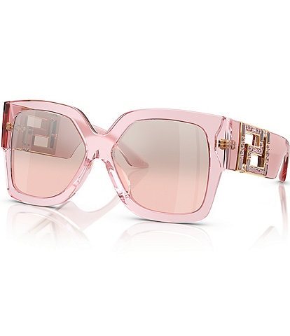 Versace Women's VE4402 59mm Transparent Square Sunglasses
