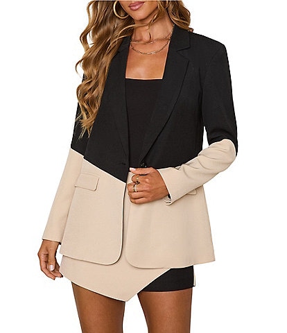 VICI Collection Colorblock Blazer