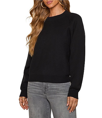 VICI Collection Crew Neck Long Sleeve Sweater