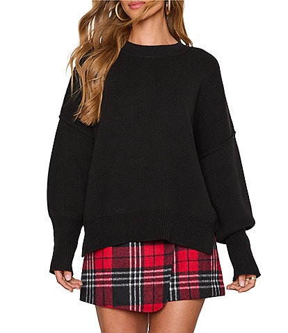 VICI Collection Oversized Long Sleeve Sweater