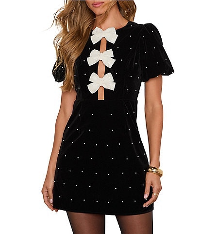 VICI Collection Pearl Mini Dress
