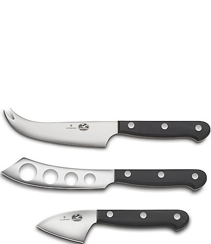 Victorinox Swiss Army 3-Piece Cheese Knife Set