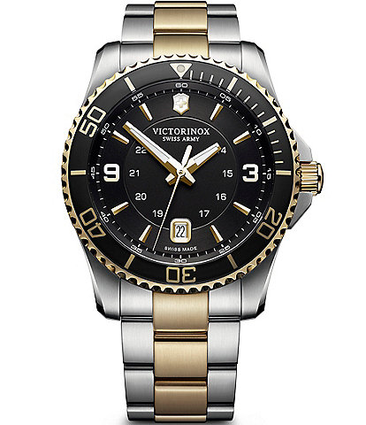 Victorinox Swiss Army The Maverick Collection Two Tone Watch