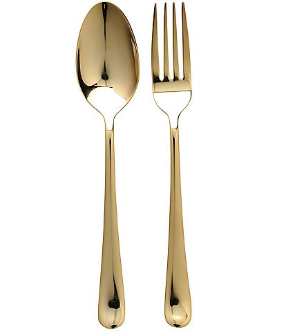 VIETRI Settimocielo Collection Gold Serving Set