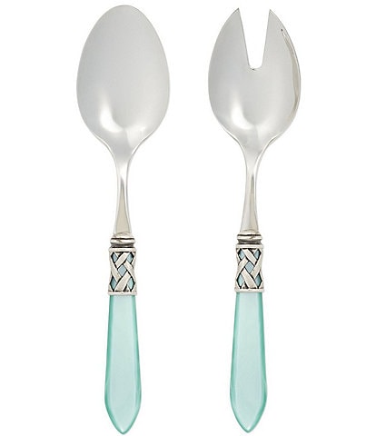VIETRI Aladdin Antique Collection Salad Server Set